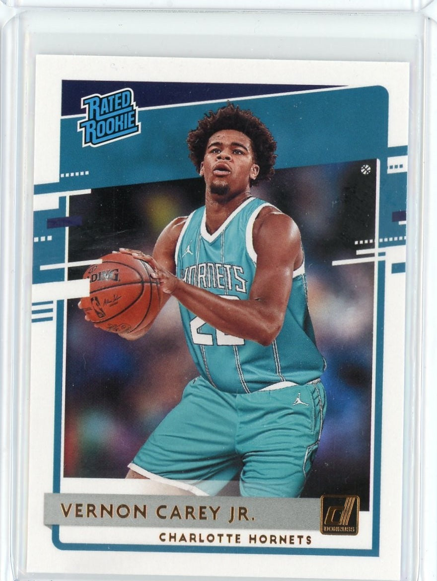 2020-21 Panini Donruss Basketball Vernon Carey Jr RC Card #241