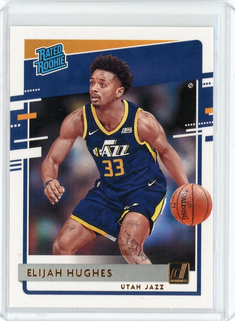 2020-21 Panini Donruss Basketball Elijah Hughes RC Card #246