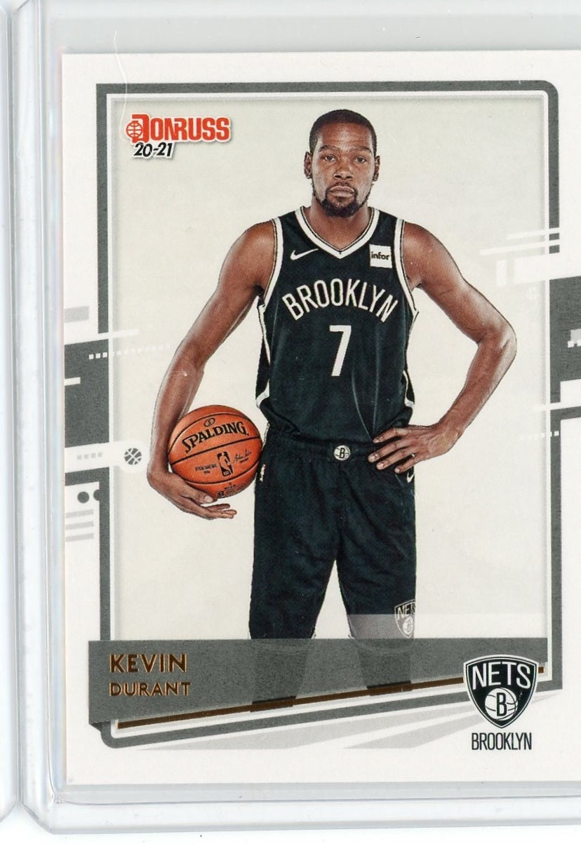 2020-21 Panini Donruss Basketball Kevin Durant Card #93