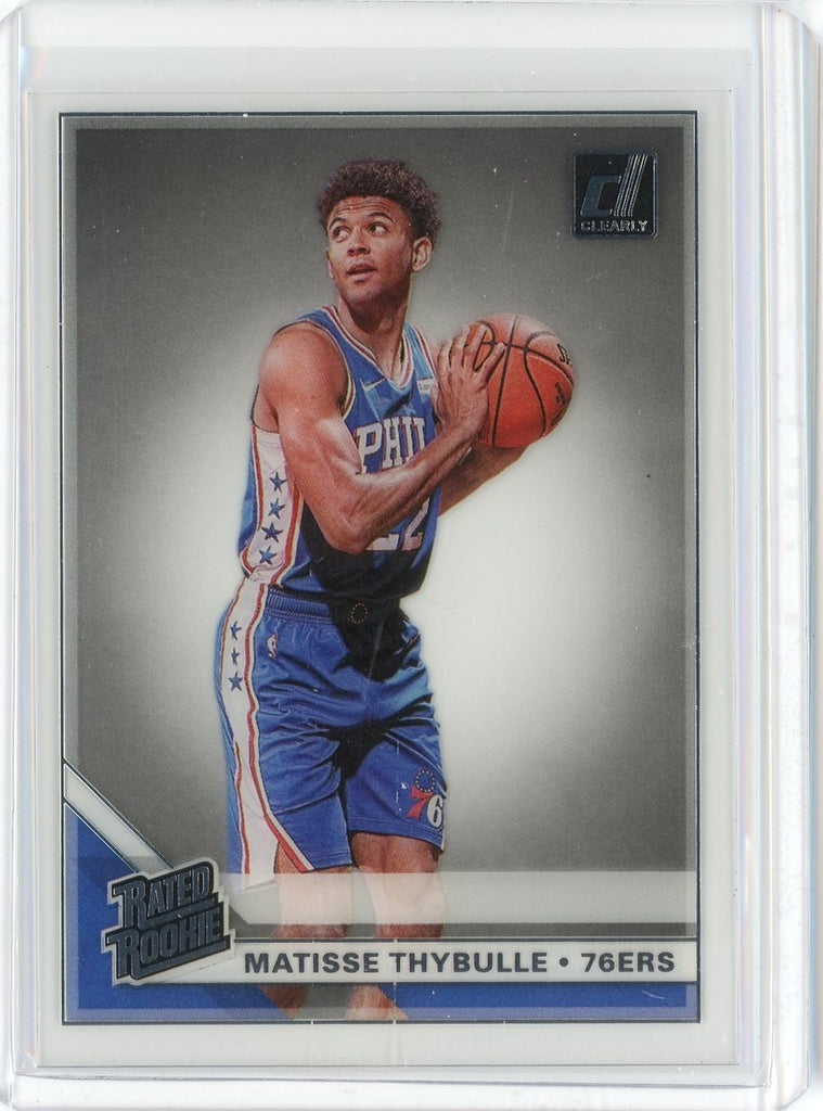 2019-2020 Panini Clearly Donruss Basketball Matisse Thybulle RC Card #69