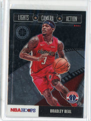 2019-2020 Panini NBA Hoops Premium  Basketball Bradley Beal Lights Camera Action Card #11
