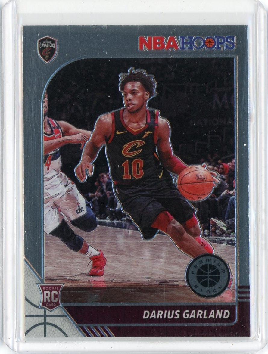 2019-2020 Panini NBA Hoops Premium Basketball Darius Garland RC Card #251