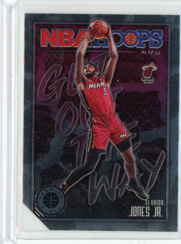 2019-2020 Panini NBA Hoops Premium Basketball Derrick Jones Jr Get Out The Way Card #4