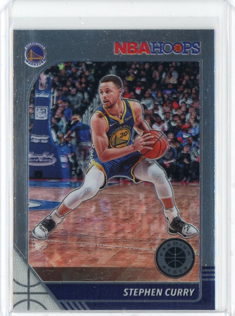 2019-2020 Panini NBA Hoops Premium Basketball Stephen Curry Card #59