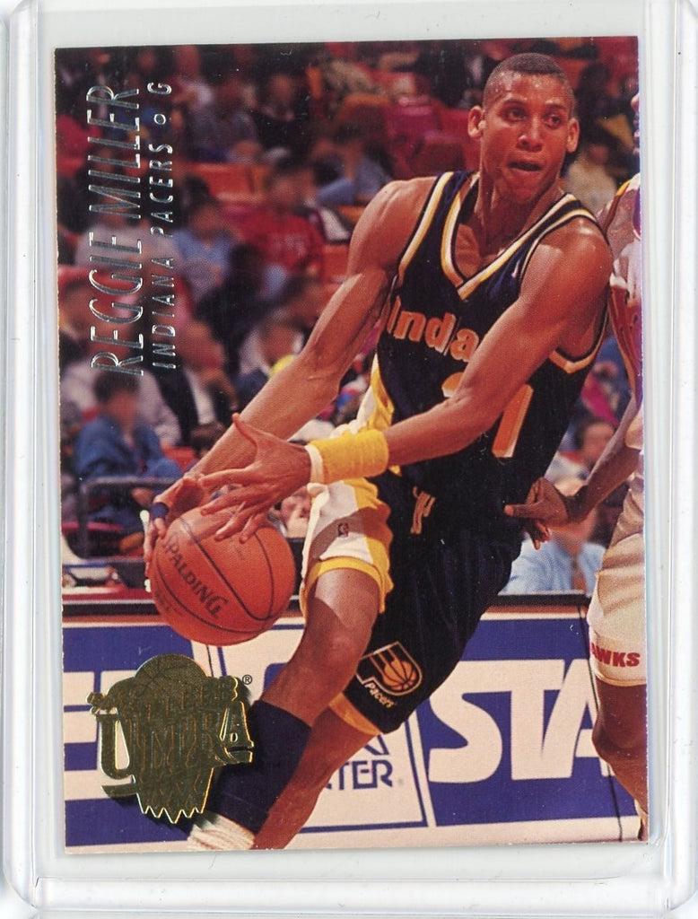 1994-95 Fleer Ultra Basketball Reggie Miller Card #76