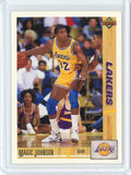 1991-92 Upper Deck BasketballMagic Johnson Card #45