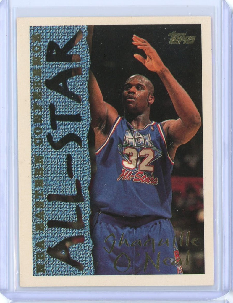 1994-95 Topps Basketball Shaquille O'Neal All Star Card #13