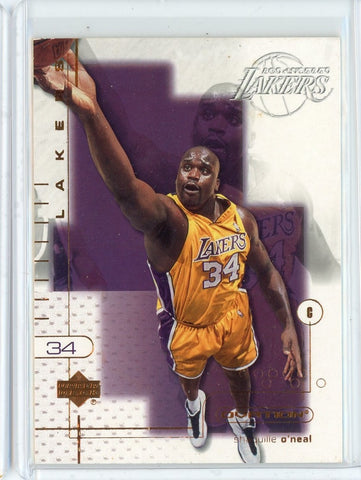 2001-02 Upper Deck Ovation Basketball Shaquille O'Neal  Card #34