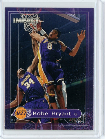 2000-01 Fleer Skybox Basketball Kobe Bryant Impact Card #50