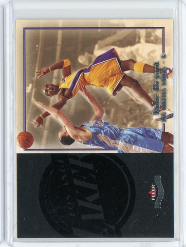 2003-04 Fleer Patchworks Basketball Kobe Bryant Card #35