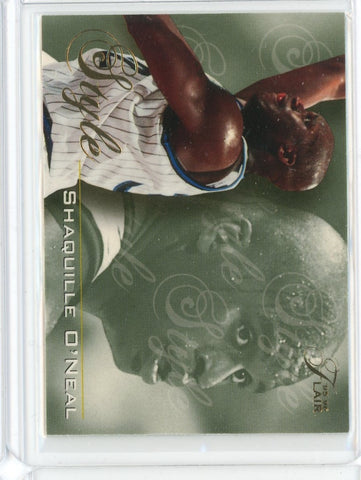 1995-96 Flair Basketball Shaquille O'Neal Style Card #240