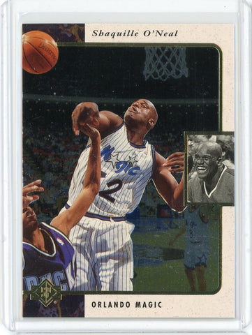 1996-97 Upper Deck SP Basketball Shaquille O'Neal Card #96