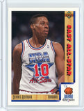 1991-92 Upper Deck Basketball Dennis Rodman Easts All-Star Card #457