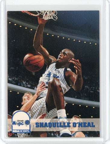 1993-94 NBA Hoops Basketball Shaquille O'Neal Card #155