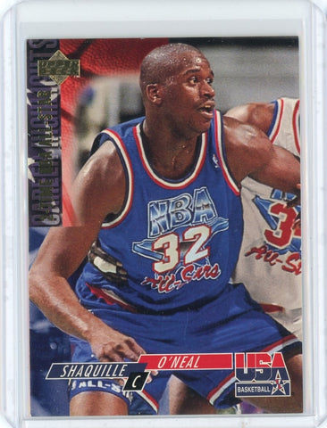 1994-95 Upper Deck Basketball Shaquille O'Neal 2 Time NBA All Star Card #51