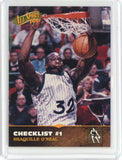 1996 The Score Board Basketball Shaquille O'Neal Card #50