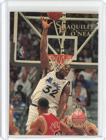 1996-97 Topps NBA Stars Basketball Shaquille O'Neal Card #132