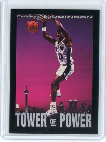 1993-94 Skybox Premium Basketball David Robinson Tower of Power Card #259