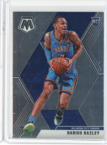 2019-20 Panini Mosaic Basketball Darius Bazley RC Card #227