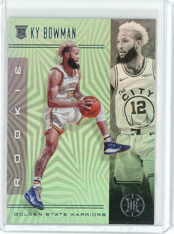 2019-20 Panini Illusions Basketball Ky Bowman Teal Card #188