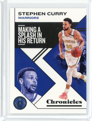 2019-20 Panini Chronicles Basketball Stephen Curry Card #21