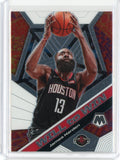 2019-20 Panini Mosaic Basketball James Harden Will to Win Card #20