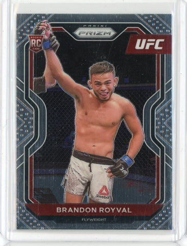 2021 Panini Prizm UFC Brandon Royval RC Card #68