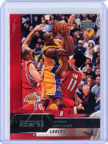 2005-06 Upper Deck Basketball Kobe Bryant ESPN Card #38