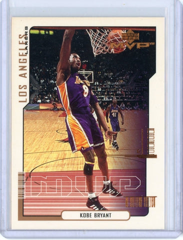 2000-01 Upper Deck Basketball Kobe Bryant MVP Card #189