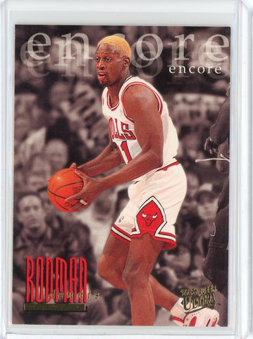 1995-96 Fleer Ultra Basketball Dennis Rodman Encore Card #337