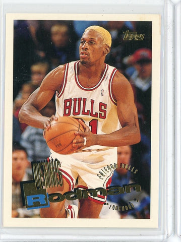 1996-97 Topps Basketball Dennis Rodman Card #227