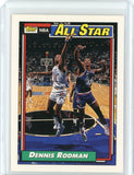 1992-93 Topps Basketball Dennis Rodman All Star Weekend Card #117