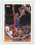 1993-94 Topps Basketball Dennis Rodman Card #77