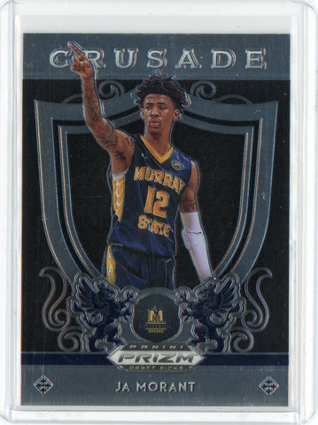 2020-21 Panini Prizm Draft Picks Basketball Ja Morant Crusade Card #11