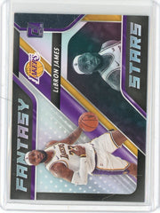 2020-21 Panini Donruss Basketball Lebron James Fantasy Stars Card #1
