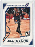 2017-18 Donruss Basketball Anthony Davis All-Stars Card #5