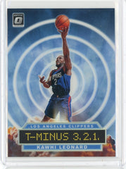 2019-20 Donruss Optic Basketball Kawhi Leonard T-Minus 3.2.1 Card #5