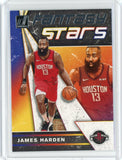 2019-20 Donruss Basketball James Harden Fantasy Stars Card #2