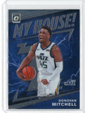 2019-20 Donruss Optic Basketball Donovon Mitchell My House Card #16