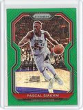 2020-21 Panini Prizm Basketball Pascal Saikam Green Prizm Card #134