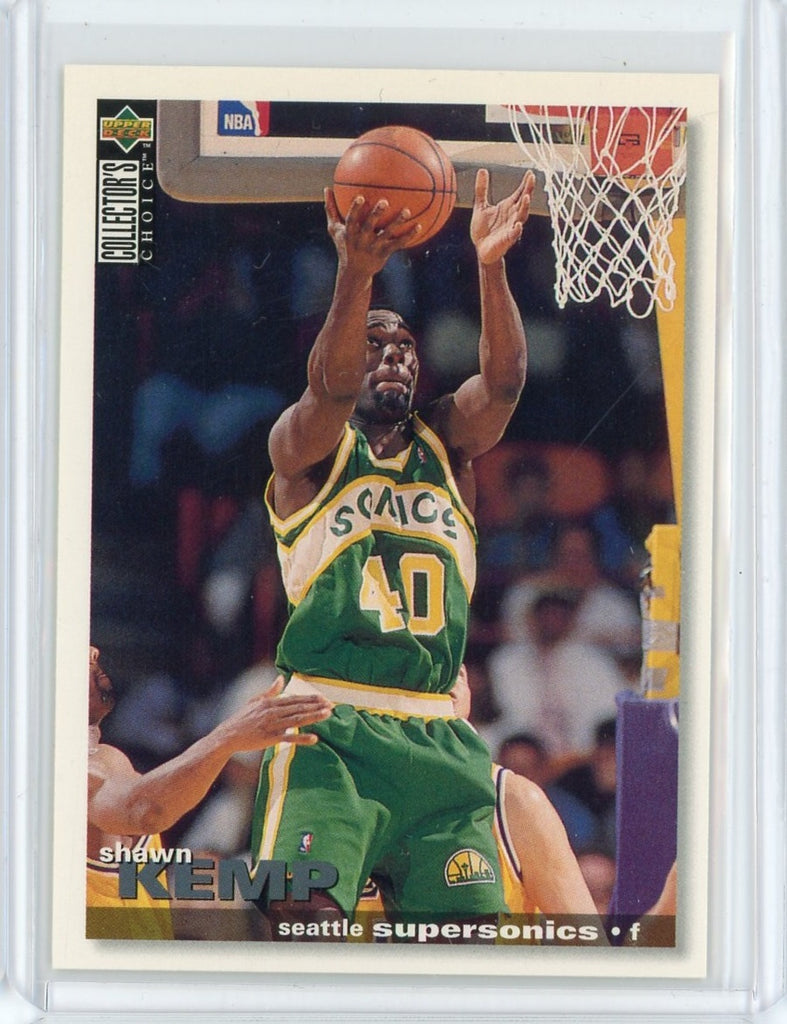 1995-96 Upper Deck Collectors Choice Basketball Shawn Kemp Card #40