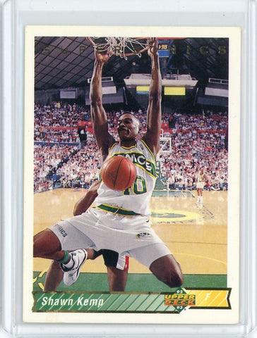 1992-93 Upper Deck Basketball Shawn Kemp Card #240