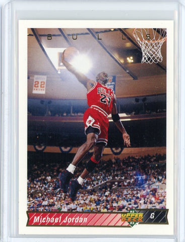 1992-93 Upper Deck Basketball Michael Jordan Card #23