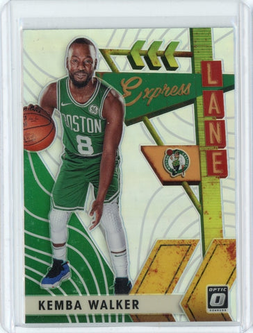 2019-20 Panini Donruss Optic Basketball Kemba Walker Fantasy Stars Silver Prizm Card #23