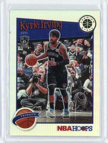 2019-20 Panini NBA Hoops Premium Basketball Kyrie Irving Silver Prizm Card #290