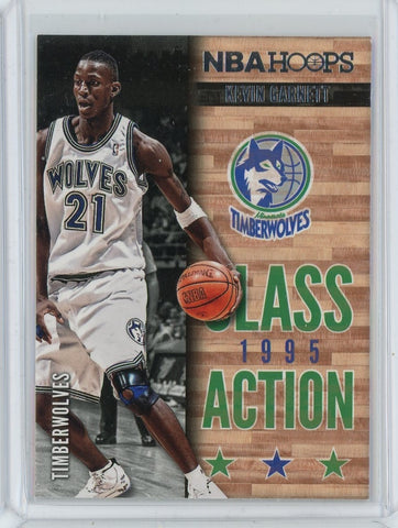 2013-14 Panini NBA Hoops Basketball Kevin Garnett Class Action Card #18