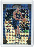 2017-18 Panini Mosaic Basketball Rudy Gobert Blue Prizm Card #85