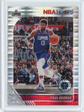 2019-20 Panini NBA Hoops Premium Basketball Paul George Silver Pulsar Card #132