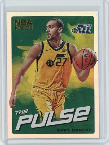 2018-19 Panini NBA Hoops Basketball Rudy Gobert The Pulse Card #TP-10