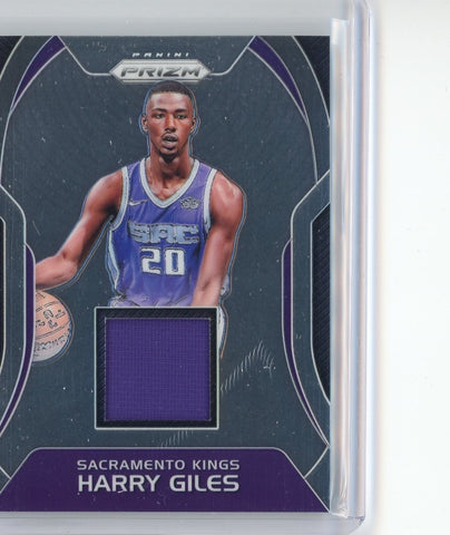 2017-18 Panini Prizm Basketball Harry Giles Patch Card #SW-HG